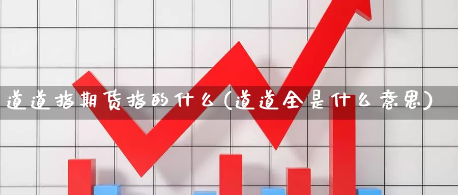 道道指期货指的什么(道道全是什么意思)_https://www.yinfengsocks.com_期货行情_第1张