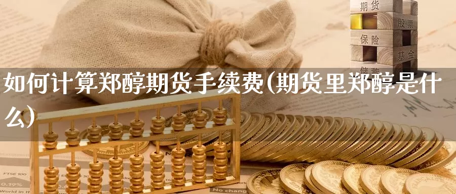 如何计算郑醇期货手续费(期货里郑醇是什么)_https://www.yinfengsocks.com_道指期货_第1张