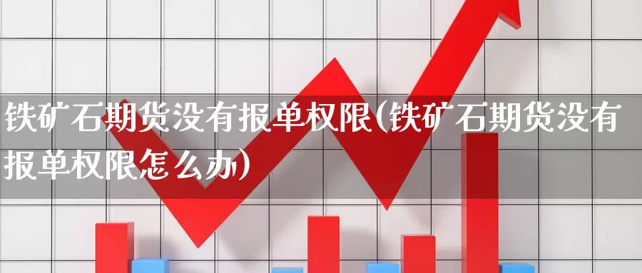 铁矿石期货没有报单权限(铁矿石期货没有报单权限怎么办)_https://www.yinfengsocks.com_德指期货_第1张