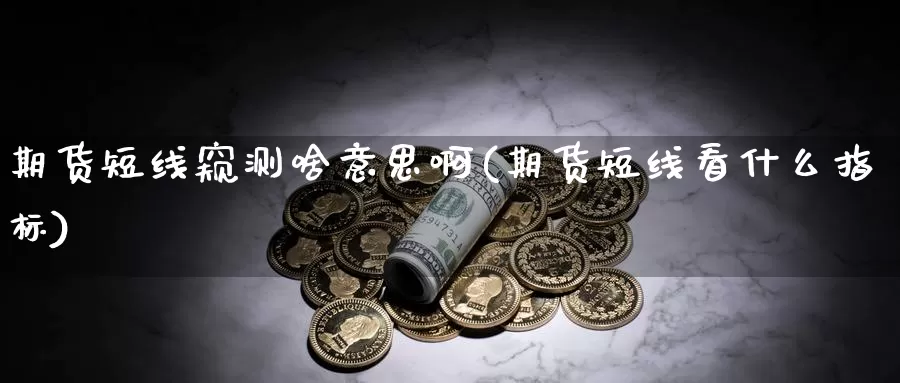 期货短线窥测啥意思啊(期货短线看什么指标)_https://www.yinfengsocks.com_德指期货_第1张