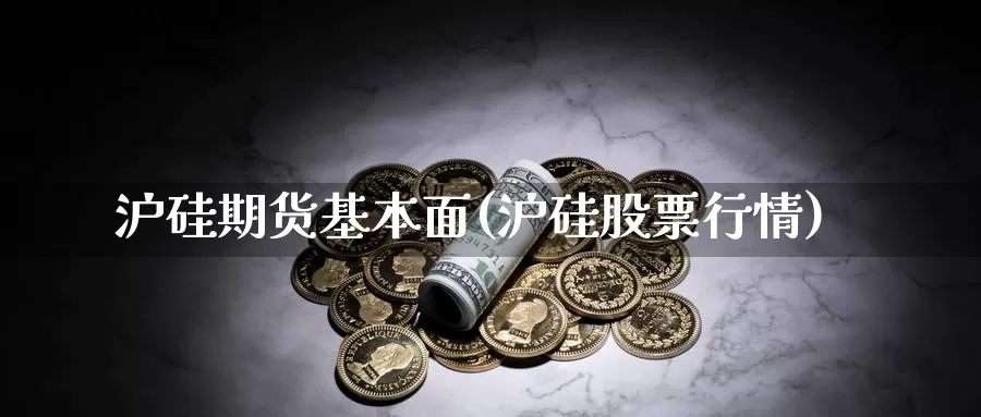 沪硅期货基本面(沪硅股票行情)_https://www.yinfengsocks.com_德指期货_第1张